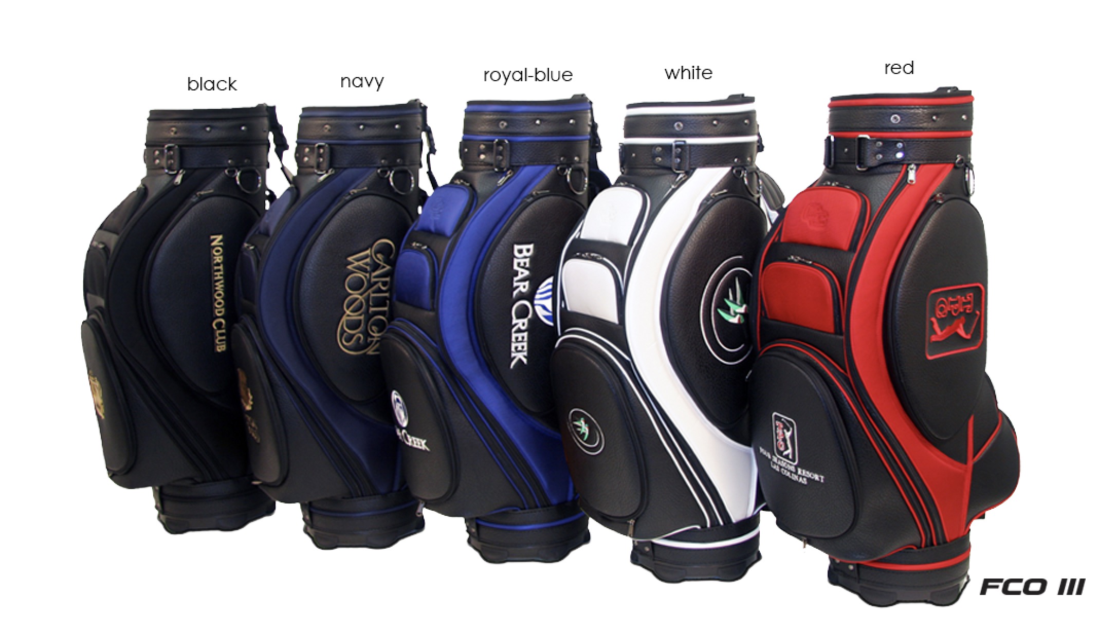 examples of corporate branded golf bags