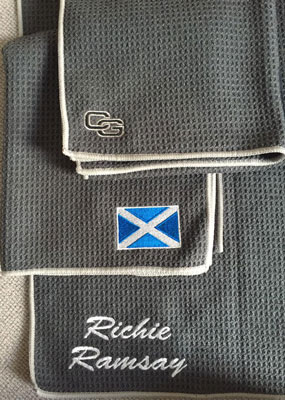 Richie Ramsay loves his Club Glove Microfiber golf Towel